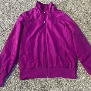 Nike Purple Bomber Jacket Athletic Fit